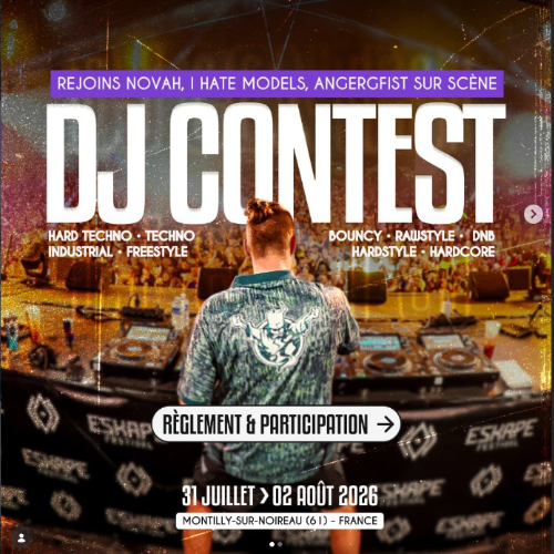 Pochette de DJ CONTEST ESKAPE 2026